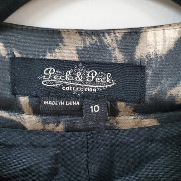 Peck & Peck Tiger Print Jacket - Picture 4 of 5